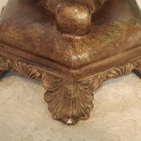 ⚜️ Antiqued Resin Candle Stick - Picture 8 of 12